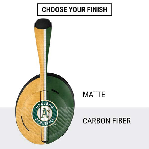 MLB Oakland Athletics Split Bose Noise Cancelling Headphones 700 Skin